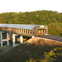 Ashtabula County Smolen Gulf Covered Bridge